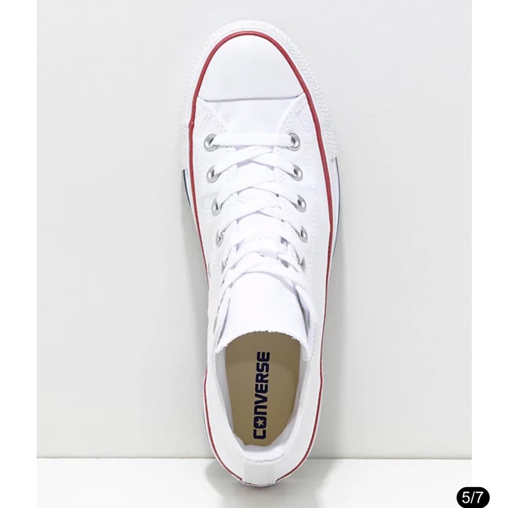 NWOT CONVERSE | Chuck Taylor All Star White High Top Shoes - Picture 4 of 13